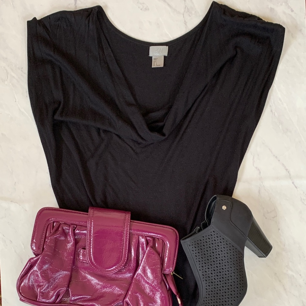 H&M black dress